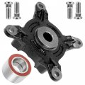 Caltric Front Or Rear Wheel Hub With Bearing And Bolts Compatible Polaris Magnum 500 325 4x4 2001 2002