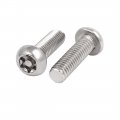 Uxcell A16110300ux0448 M6x20mm 304 Stainless Steel Button Head Torx Security Tamper Proof Screws Pack Of 20