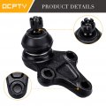 2-piece Fit For 1989-1998 Chevrolet Tracker Suzuki Sidekick Geo Gmc X-90-2 Front Lower Suspension Ball Joint