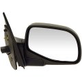 Door Mirror For Ford Explorer 2002 2003 2004 2005 Passenger Side Power Heated Textured Black With Puddle Light 1l2z 17682 Caa 