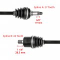 Caltric Rear Left Or Right Cv Joint Axle Compatible With Arctic Cat Wildcat Trail 700 2014-2019