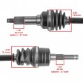 Front Left Complete Cv Joint Axle For Yamaha Kodiak 450 Yfm450fa 4wd 2003 2004 2005 2006 20 75 In Length