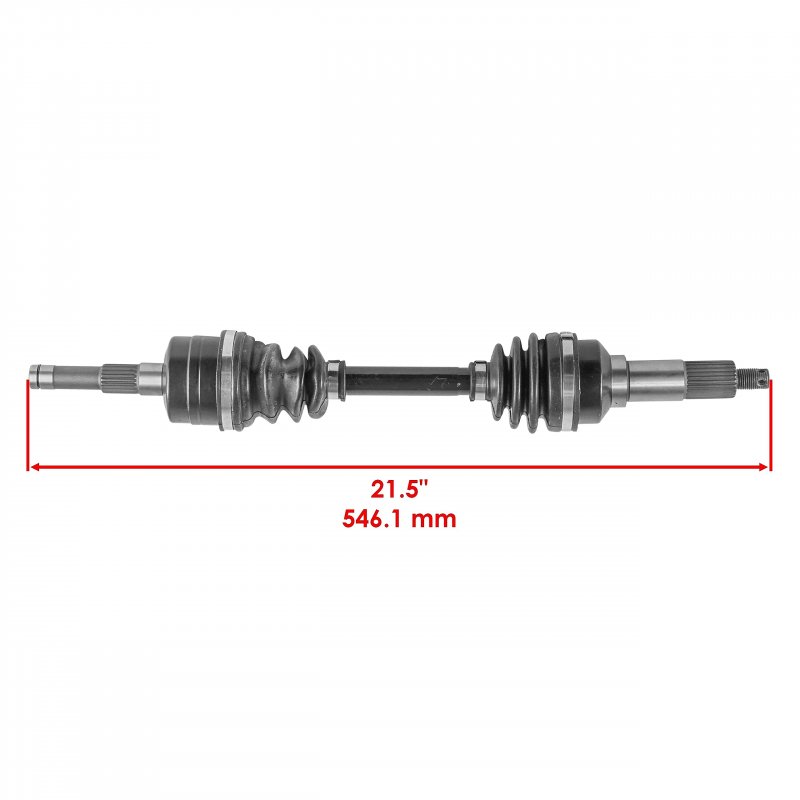Front Left Complete Cv Joint Axle For Yamaha Kodiak 450 Yfm450fa 4wd 2003 2004 2005 2006 20 75 In Length