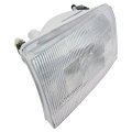 Headlight Assembly Set Of 2 Composite For 1999-2004 Ford F-250 Super Duty