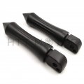 Httmt Mt095 Pa018x2 Black Tree Footpeg Compatible With Passenger 2018-later Softail Fat Boy Flfb Bob Fxfb