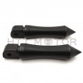 Httmt Mt095 Pa018x2 Black Tree Footpeg Compatible With Passenger 2018-later Softail Fat Boy Flfb Bob Fxfb
