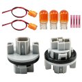 Turn Signal Light Socket With Wire Harness Connector And Bulb Replaces 33302-s7a-003 For Honda Civic Odyssey Pilot Fit Acura 