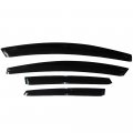 Window Visors For 2012 2018 Ford Focus Slim Style Smoke Tinted Acrylic Rain Guards Side Wind Deflectors 4 Piece Set