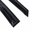 Window Visors For 2012 2018 Ford Focus Slim Style Smoke Tinted Acrylic Rain Guards Side Wind Deflectors 4 Piece Set