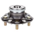 Rear Wheel Hub Assembly Fit For 1997-2001 Honda Prelude 5 Lugs W Abs Bearing 512144 1