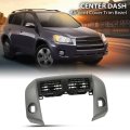 Center Dash A C Heater Air Vent Cover Trim Bezel Switch For Toyota Rav4 2006-2012 Dashboard Panel