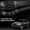 Center Dash A C Heater Air Vent Cover Trim Bezel Switch For Toyota Rav4 2006-2012 Dashboard Panel
