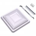 Kosmzewi Rv Roof Vent Cover Replacement 14 Universal White Lid For Camper Trailer Motorhome 1 Pack 