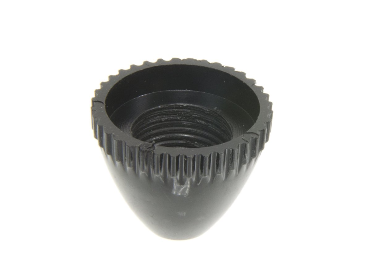 1956 1960 Corvette Antenna Nut Black Plastic Part Number 554371