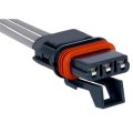 Multi Purpose Pigtail For Gmc Safari 2000 2001 2002 2003 2004 2005 Rectangular Shape 3 Terminal Female Blade Male Black 