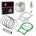 Top End Piston Ring W Gasket Kit Oversize 0 5mm 69mm For Honda Recon 250 Trx250 Te Tm Trx250ex Trx250x 2002-2023