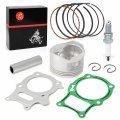 Top End Piston Ring W Gasket Kit Oversize 0 5mm 69mm For Honda Recon 250 Trx250 Te Tm Trx250ex Trx250x 2002-2023
