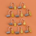 Cicitree 10pcs 4x4 5x8mm Car Glass Lift Motor Carbon Brush Compatible For Toyota Corolla