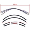 Httmt- 33cm Front Turn Signal Wiring Harness Extension 6 Wire Cables Compatible With 12 Handlebar 96-21 Fx Xl Flh Fxs P N