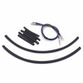 Httmt- 33cm Front Turn Signal Wiring Harness Extension 6 Wire Cables Compatible With 12 Handlebar 96-21 Fx Xl Flh Fxs P N