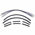 Httmt- 33cm Front Turn Signal Wiring Harness Extension 6 Wire Cables Compatible With 12 Handlebar 96-21 Fx Xl Flh Fxs P N