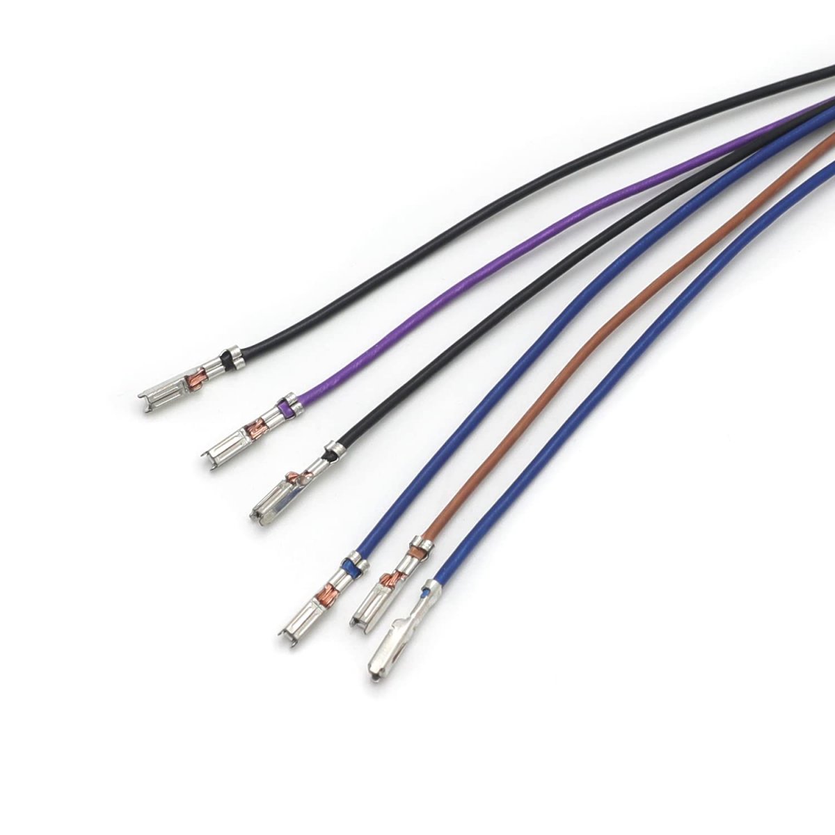 Front Turn Signal Wiring Harness Extension 6 Wire Cables For 12 In Handlebar 96-21 Fx Xl Flh Fxs Tghd Hba011 33cm Length