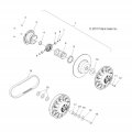 Polaris Snowmobile Scr-3 8-16x3 25-hx Cp Lk Gr5-y Genuine Oem Part Qty 1