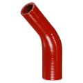 1 Pcs 25-35mm 0 98 -1 38 Id 90mm 3 54 Length 45 Degrees Red Car Silicone Hose Coolant Universal Fit 