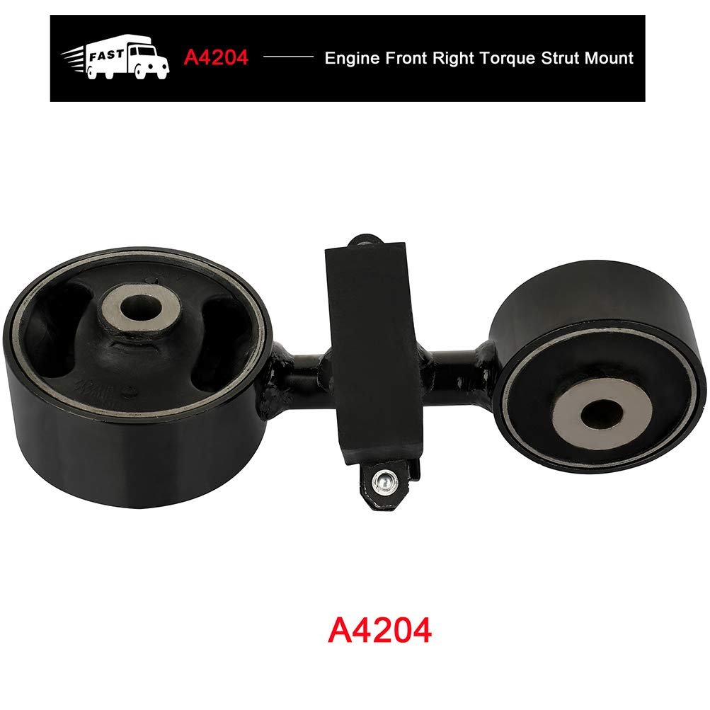 Engine Motor Trans Mounts For 2002 2006 Toyota Camry And 2004 2008 Solara Front Right Torque Strut Mount Emt9148 A4204 9148