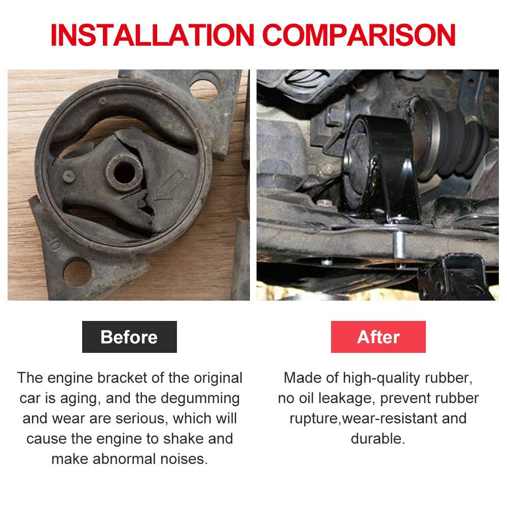 Engine Motor Trans Mounts For 2002 2006 Toyota Camry And 2004 2008 Solara Front Right Torque Strut Mount Emt9148 A4204 9148
