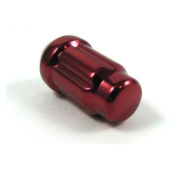 20 Red Spline Drive Small Diameter Acorn 7 16 Chrome Lug Nut Kit With Key