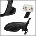 Auto Dynasty Ho1321284 Factory Style Passenger Right Side Mirror Manual Folding Power Adjust Heated Glass Blind Spot Detection