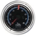 Equus 6076 Chrome Tachometer Measures 2 1 2-inches 