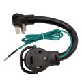 Parkworld 61858 Oven Adapter Cord Nema 10-50p Male To 14-60r Female 50a 250v 1 5ft
