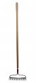 Marshalltown Industrial Rakes 16-tine Bow Rake With Ash Wood Handle Red802060a 