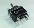 Heavy Duty On Off Dpst 4p Toggle Switch 20 Amp 125vac With Position Cover Color Black 