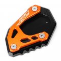 Mokiton Motorcycle Side Stand Extension Kickstand Plate Compatible With Ktm 390 Adventure 2020-2023 Foot Pad Support Adv 390adv