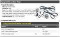 Marketplace Auto Parts Timing Belt Kit And Water Pump Compatible With 1999-2004 Volkswagen Jetta A4 1 9l Turbo Diesel