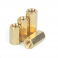 Khgwero Long Nut M5 L Hexagonal Brass Column Monitoring Security Camera Stud Internal Thread Female Spacers Pillars Color Size 