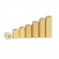 Khgwero Long Nut M5 L Hexagonal Brass Column Monitoring Security Camera Stud Internal Thread Female Spacers Pillars Color Size