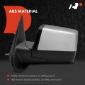 A-premium Driver Side Power Door Mirror Compatible With Ford Ranger 2006-2011 Non-heated Manual Folding Chrome Outside Rear