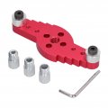 Drilling Locator Woodworking Doweling Jig Tool Self Centering Drill Guide Kit For 
