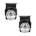 Fog Lights Front Driver And Passenger Side Pair For 2007 Gmc Sierra 1500 Hd Classic 2500 Round Halogen 
