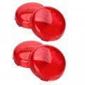 Zytc Motorcycle Turn Signal Lense Kit 4pcs Red Lens For Harley-davidson Touring Softail Dyna Sportsters 2002-2013 