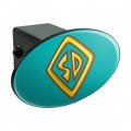 Scooby-doo Tag Oval Tow Trailer Hitch Cover Plug Insert