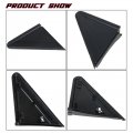Gxywady Right Passenger Side Exterior View Mirror Panel Triangle Trim Replacement For Grand Caravan 2008-2017 Chrysler Town