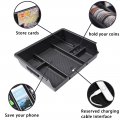 Center Console Organizer Tray For 2014-2018 Chevy Silverado Gmc Sierra 1500 Accessories 2015-2019 Sierra 2500hd 3500hd
