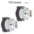 Ocpty 2pcs Engine Throttle Position Sensor Fits For 1997-1998 Dodge B1500 B2500 B3500 1997-2007 Dakota