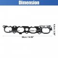 Uxcell Exhaust Manifold Gasket Engine Intake Seal For Buick Regal 2 0l 2011-2013 No 12589366