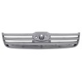 Upper Grille For Ford Transit Connect 2010 2011 2012 2013 Platinum Primed Shell And Insert Plastic Replacement Part Fo1200539 